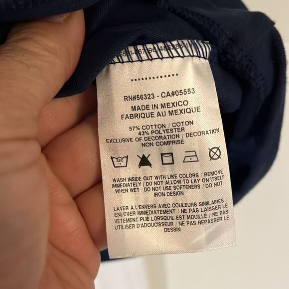 New NIKE Dri Fit Blue NC Courage Till I Die women’s soccer team warm up T shirt - Picture 5 of 5